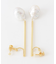 SMELLY so’　baroque pearl bar earring