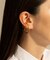 SMELLY so’　double circle earcuff gld