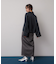 サテンリボンディテールブラウス