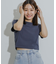 クロップドTシャツ(半袖)