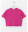 クロップドTシャツ(半袖)