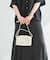 LEATHER SQUARE SHOULDER
