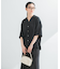 LEATHER SQUARE SHOULDER