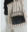 LEATHER SQUARE SHOULDER