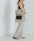 LEATHER SQUARE SHOULDER