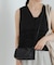 LEATHER SQUARE SHOULDER