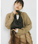 『別注』さらさ×SENSE OF PLACE　チョーカーニットカーディガン