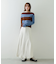 『別注』さらさ×SENSE OF PLACE　モヘアライクワイドボーダーセーター