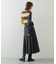 『別注』さらさ×SENSE OF PLACE　モヘアライクワイドボーダーセーター