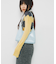 『別注』さらさ×SENSE OF PLACE　モヘアライクワイドボーダーセーター