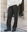 ウールブレンドネップワンタックパンツ