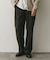ウールブレンドネップワンタックパンツ