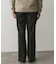 ウールブレンドネップワンタックパンツ