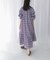 sara mallika　COTTON LUREX RIPPLE PRINT DRESS