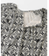 sara mallika　COTTON LUREX RIPPLE PRINT DRESS