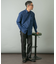 『セットアップ対応』『XLサイズあり』Fake Fabricストレッチスラックス