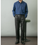 『セットアップ対応』『XLサイズあり』Fake Fabricストレッチスラックス