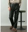 『セットアップ対応』『XLサイズあり』Fake Fabricストレッチスラックス