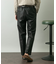 『セットアップ対応』『XLサイズあり』Fake Fabricストレッチスラックス