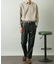 『セットアップ対応』『XLサイズあり』Fake Fabricストレッチスラックス