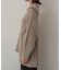 ショルダージップメランジセーター