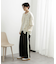 レースフェイクレイヤードロングスリーブシャツ