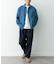 リラックスフィットデニムシャツ