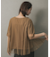 チュールレイヤードカットトップ