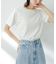 コットンクルーネックTシャツ(半袖)