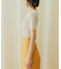 2WAYメランジリブTシャツ(半袖)