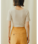 2WAYメランジリブTシャツ(半袖)