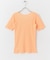 2WAYメランジリブTシャツ(半袖)
