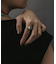 SMELLY so’　square amazonite ring