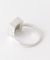 SMELLY so’　square amazonite ring