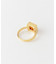 SMELLY so’　square carnelian ring
