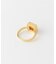 SMELLY so’　square carnelian ring