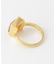 SMELLY so’　square carnelian ring
