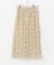 チュールフラワーレイヤードスカート