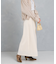 ロングAラインスカート