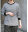 FORK&SPOON　CAVEボーダーロングスリーブTシャツ