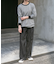FORK&SPOON　CAVEボーダーロングスリーブTシャツ