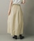 サイドタックギャザースカート