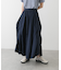 サイドタックギャザースカート