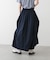 サイドタックギャザースカート
