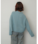 ワイドリブクルーネックセーター