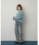 ワイドリブクルーネックセーター