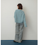 ワイドリブクルーネックセーター
