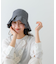 ファブリックギャザーハット