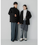 『セットアップ対応』シングルルーズジャケット