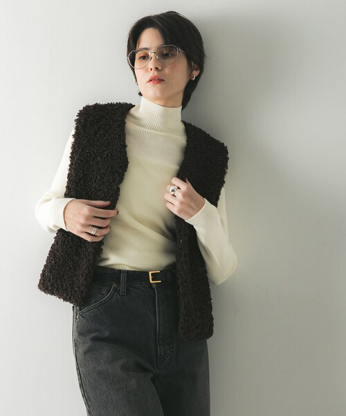 ECOPELカーリーファーベスト｜アーバンリサーチの通販｜&mall（アンド